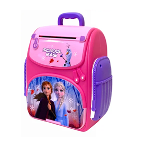 قلک مدل كوله پشتي رمزدار طرح فروزن Intelligent School Bag Toy ATM FROZEN_اسباب بازی